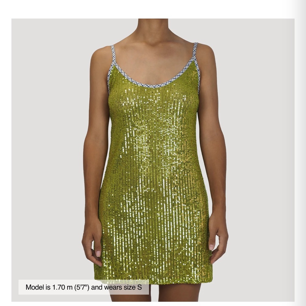 Hand Over Sequin Mini Dress